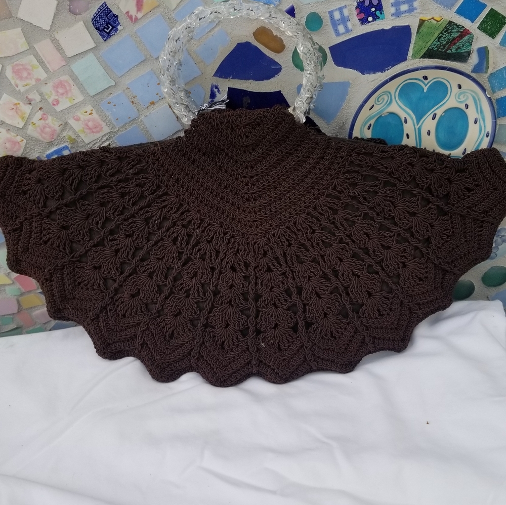 Vintage crochet purse/handbag